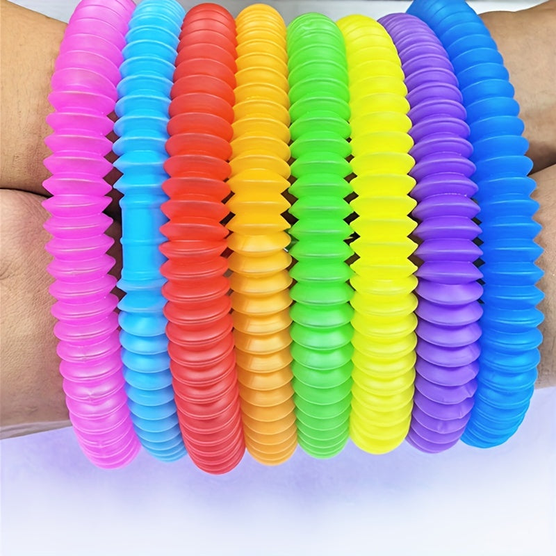 10pcs Sensory Pop Tubes Toy Set | Fidget & Learning Toys for Kids