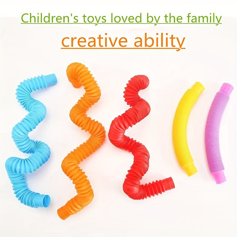 10pcs Sensory Pop Tubes Toy Set | Fidget & Learning Toys for Kids
