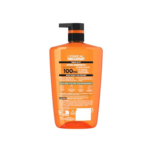 L'Oréal Men Expert Pure Carbon Shower Gel Large XXL 1L