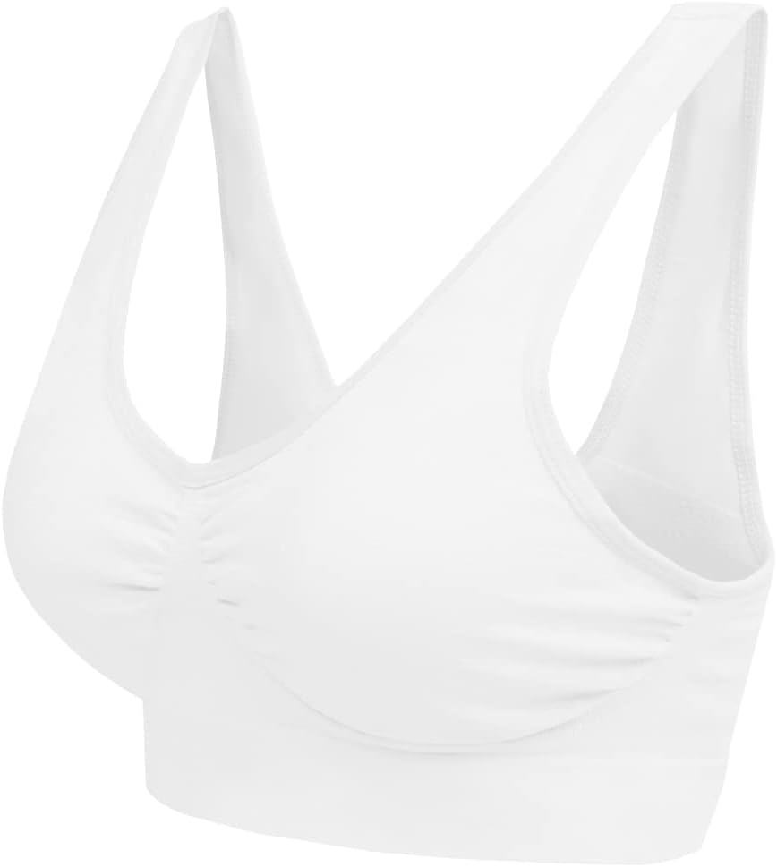 Blu Apparel Multipack Seamless Comfort Bras Sleep Bras Sizes 8-24 Not Padded Wireless