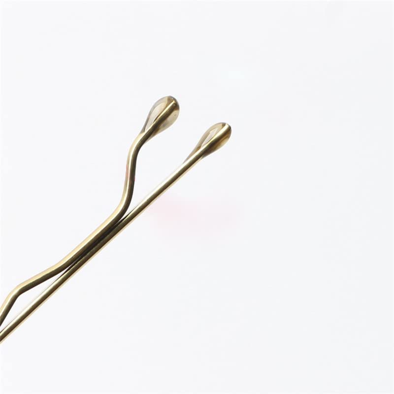 AnAsh Hair Pins 60 Pcs, Bobby Pins for Women, Hair Grips for Thick, Thin, Wavy, Curly, Long, Short Hair, Hair Clips for Styling Sectioning, Wearing, Casual, Party, Travel, & Weddings (Brown)