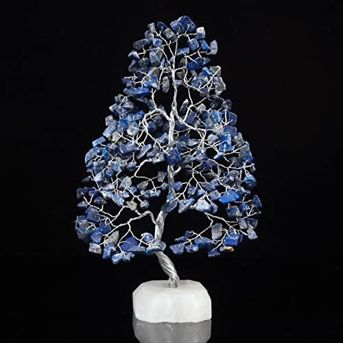 Green Jade Feng Shui Healing Crystals Tree of Life Handmade Gemstone Crystal Tree Bonsai for Spiritual Gifts Home Decor Present mum Gift for Women birthday gifts for men house warming gifts, 10-12"