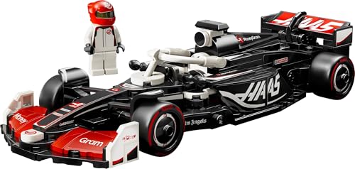 LEGO Speed Champions Ferrari SF-24 F1 Race Car Toy with a Collectible Formula 1 Driver Minifigure - Model Kits for 10+ Year Old Boys & Girls or Adult Motorsport Fans 77242