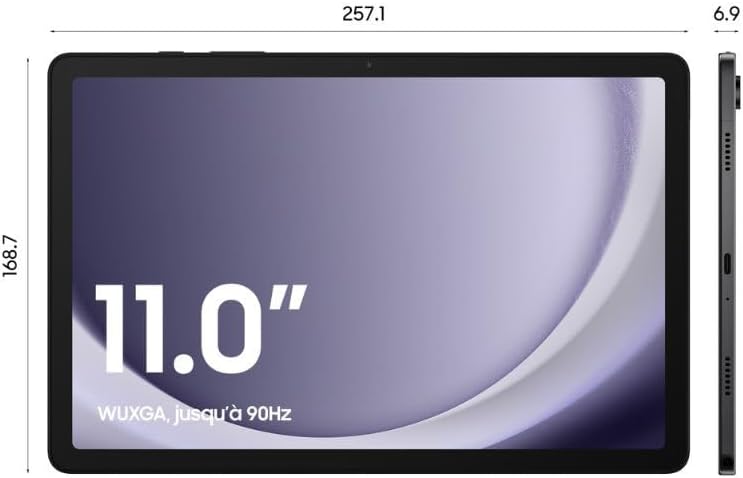 Samsung Galaxy Tab A9+, 11 inches, 128GB, 5G, Graphite