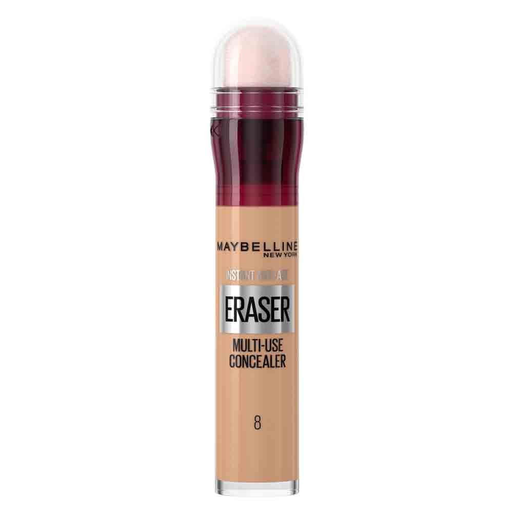 Maybelline Concealer Instant Anti Age Eraser Eye Concealer, Dark Circles and Blemish Concealer, Ultra Blendable Formula 00 Ivory