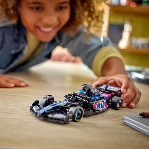 LEGO Speed Champions Ferrari SF-24 F1 Race Car Toy with a Collectible Formula 1 Driver Minifigure - Model Kits for 10+ Year Old Boys & Girls or Adult Motorsport Fans 77242
