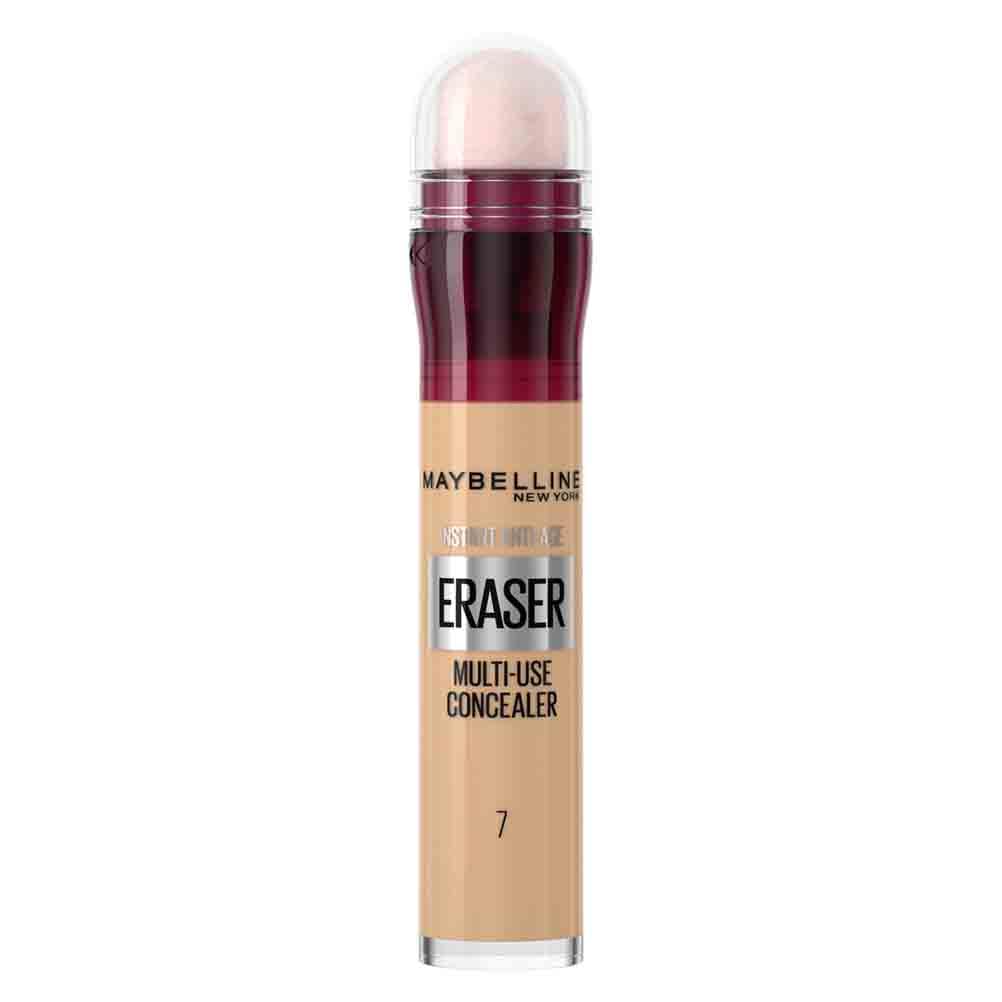 Maybelline Concealer Instant Anti Age Eraser Eye Concealer, Dark Circles and Blemish Concealer, Ultra Blendable Formula 00 Ivory
