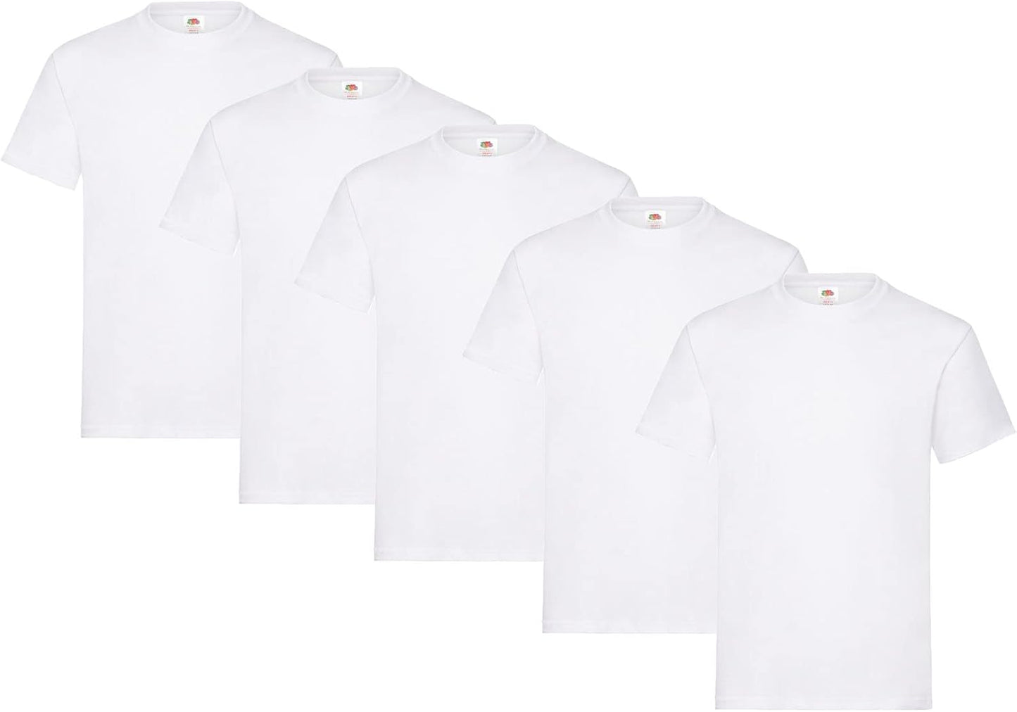 Fruit of the Loom Men's Heavy T-Shirt Pack of 5
