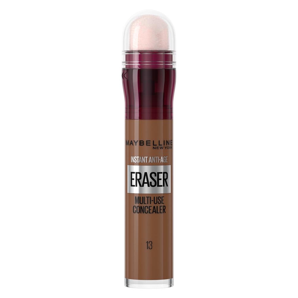 Maybelline Concealer Instant Anti Age Eraser Eye Concealer, Dark Circles and Blemish Concealer, Ultra Blendable Formula 00 Ivory