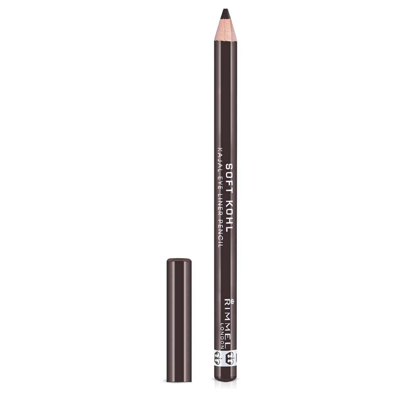 Rimmel London Soft Kohl Smudge-proof Eyeliner Pencil, Jet black, 1.2 g
