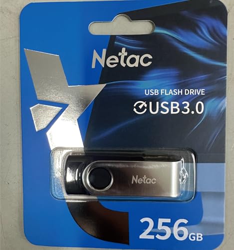 Netac 64GB USB 2.0 Flash Drive, Swivel Design Memory Sticks, Pen Drive, Usb Sticks for Data Storage, Zip Drive and jump Drive with LED Light