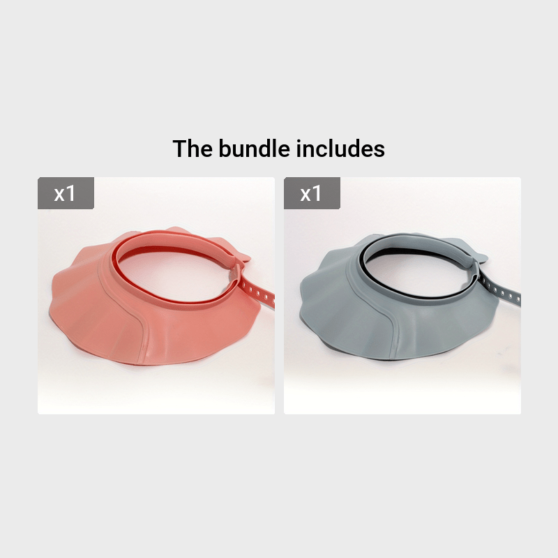 Adjustable Shower Cap for Youngsters | Soft, Water-Resistant & Eye Protection