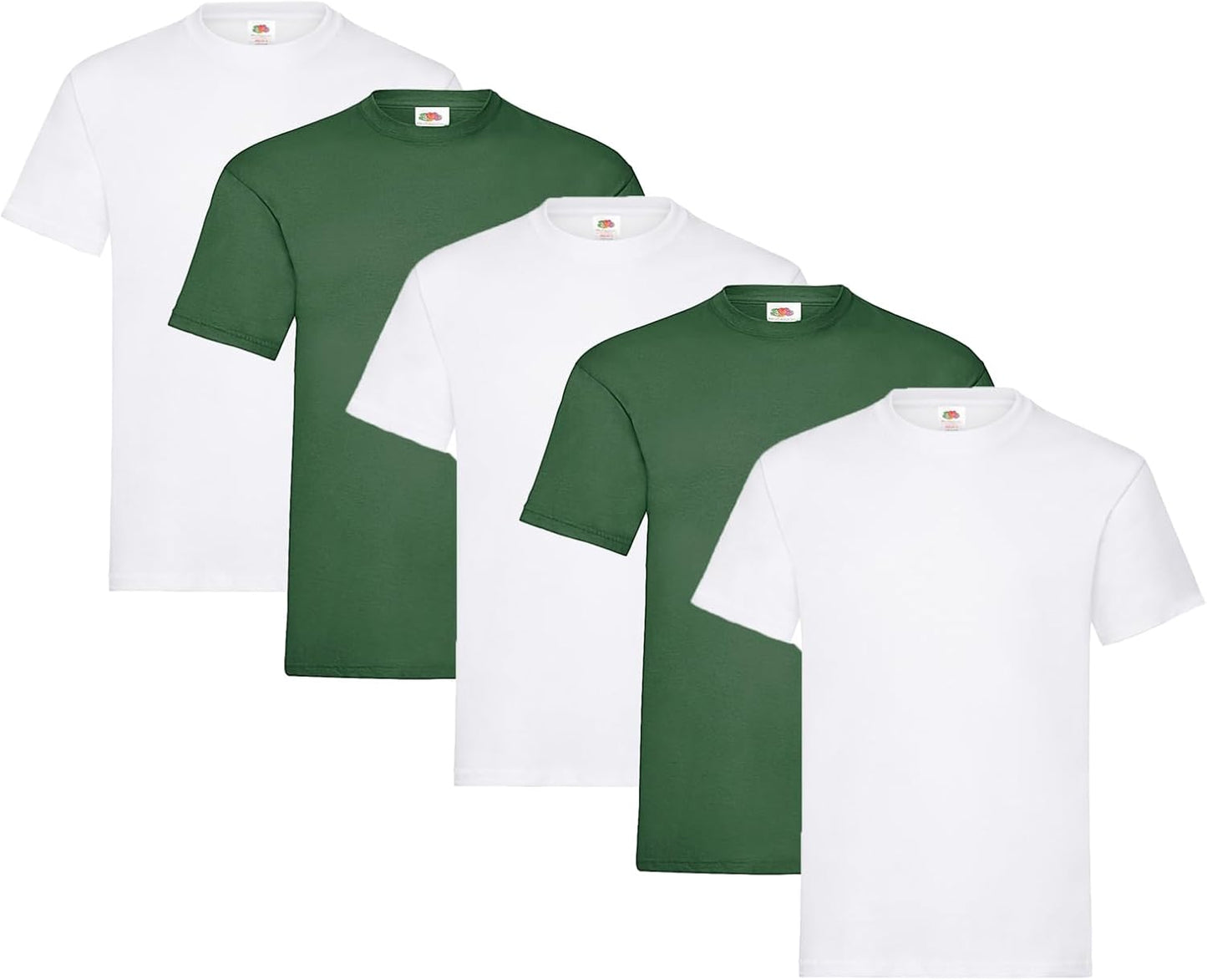 Fruit of the Loom Men's Heavy T-Shirt Pack of 5