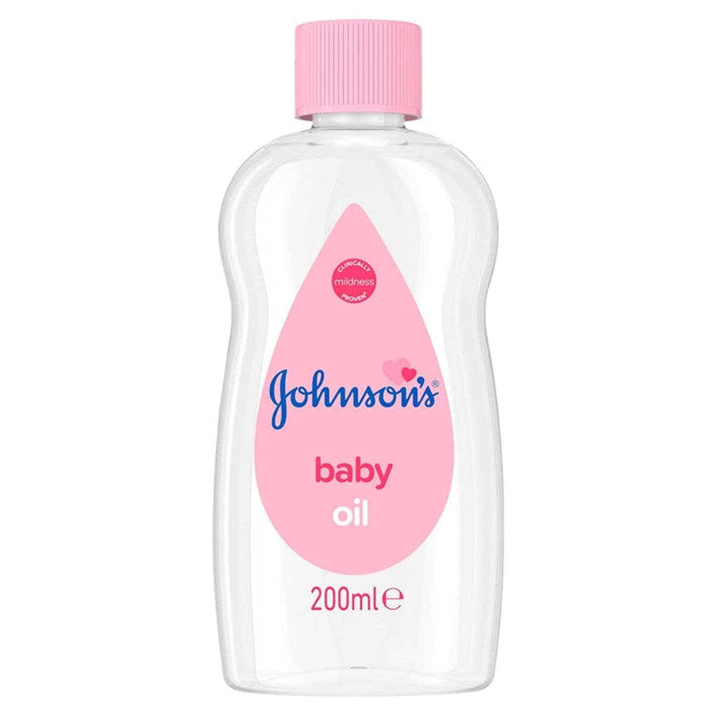 Johnson's Baby Oil (1 x 500 ml) Moisturising Baby Oil to Protect Delicate and Dry Skin, Hypoallergenic and pH-Balanced, Ideal for Massage, Moisturiser for Dry Skin to Soften Hands and Body