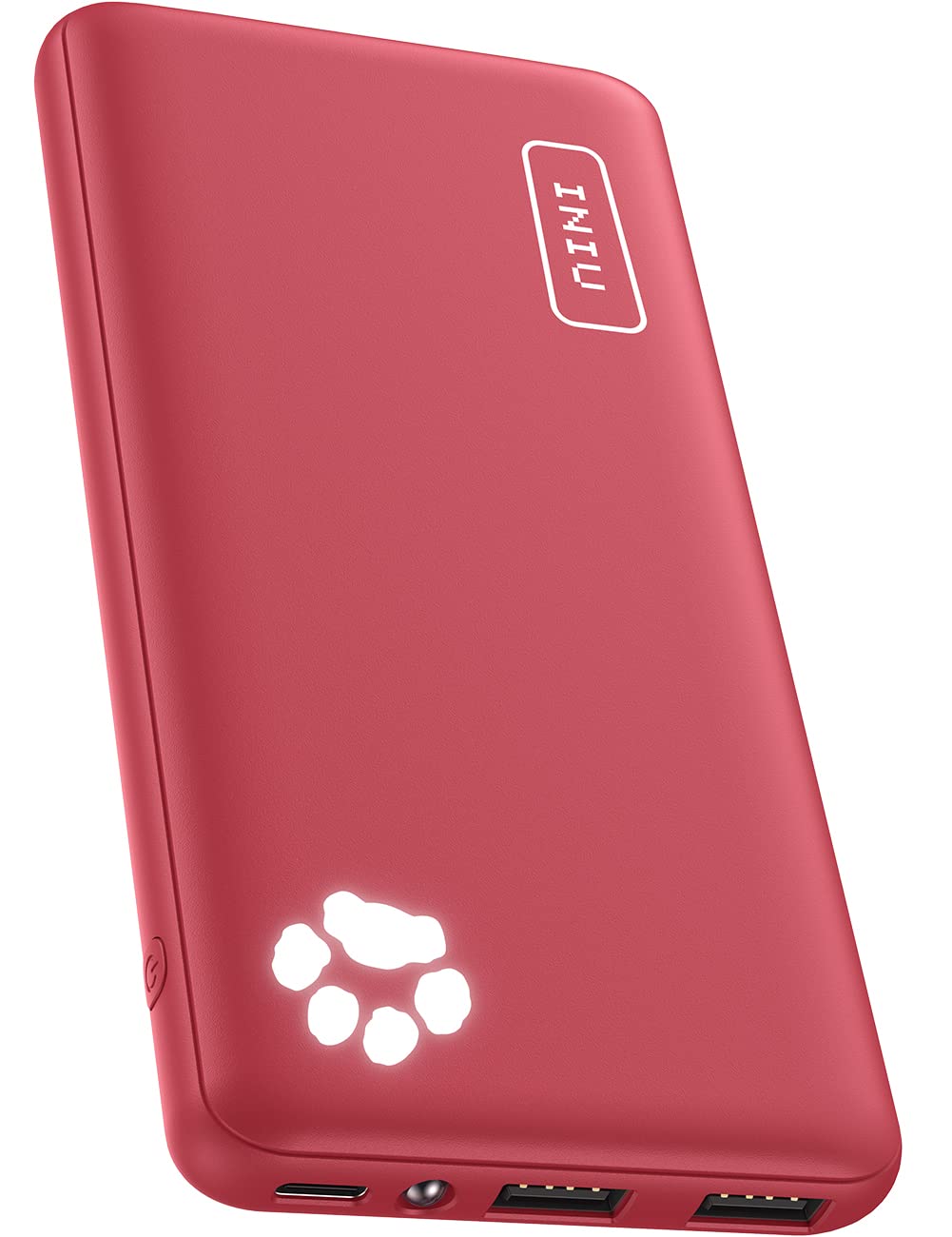 INIU Power Bank, Portable Charger 10000mAh Slimmest & Lightest High-Speed USB C Input & Output, PowerBank Triple 3A Phone Battery Pack for iPhone 16 15 14 13 Plus Pro Max Mini Samsung Xiaomi iPad