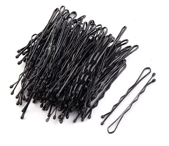 AnAsh Hair Pins 60 Pcs, Bobby Pins for Women, Hair Grips for Thick, Thin, Wavy, Curly, Long, Short Hair, Hair Clips for Styling Sectioning, Wearing, Casual, Party, Travel, & Weddings (Brown)