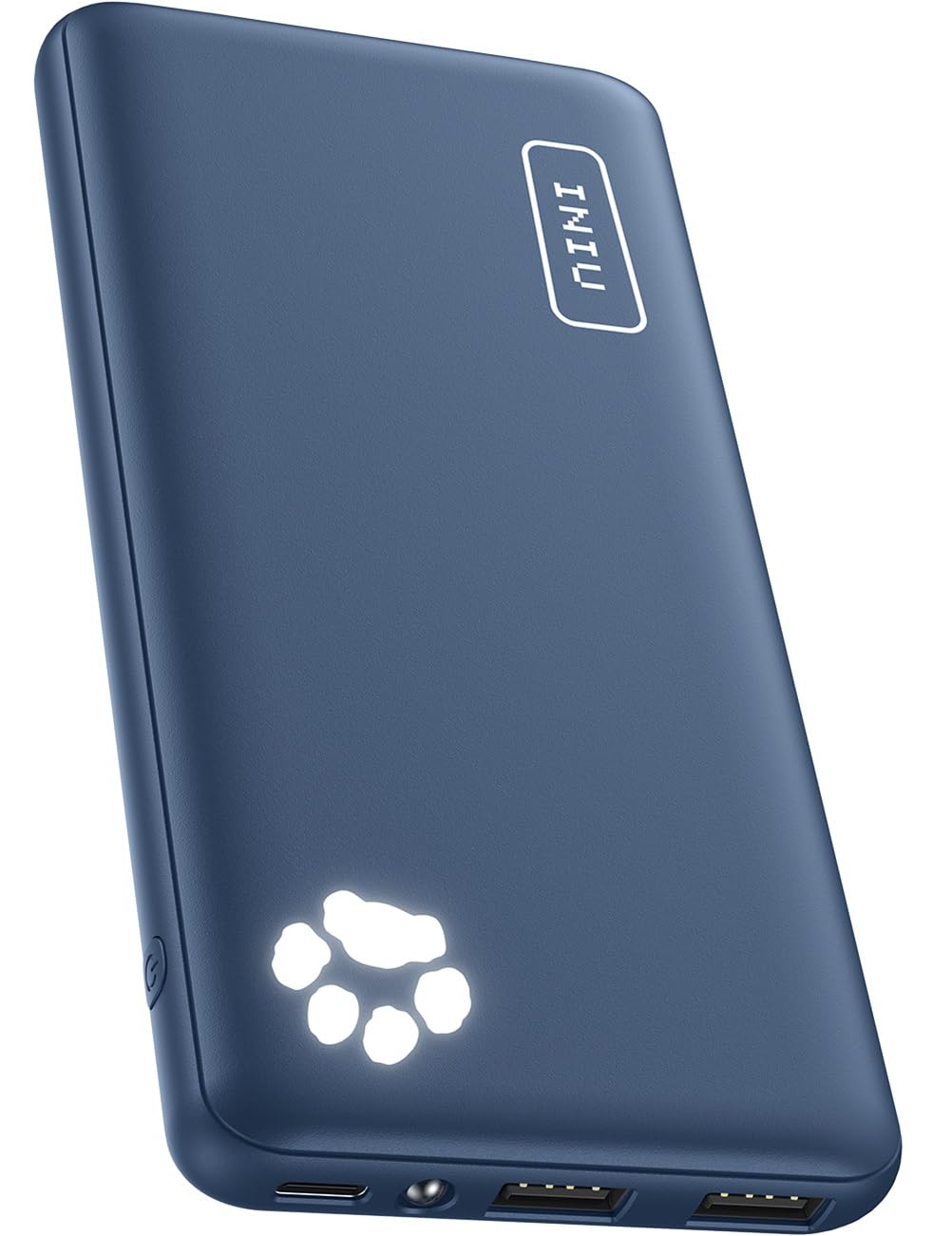 INIU Power Bank, Portable Charger 10000mAh Slimmest & Lightest High-Speed USB C Input & Output, PowerBank Triple 3A Phone Battery Pack for iPhone 16 15 14 13 Plus Pro Max Mini Samsung Xiaomi iPad