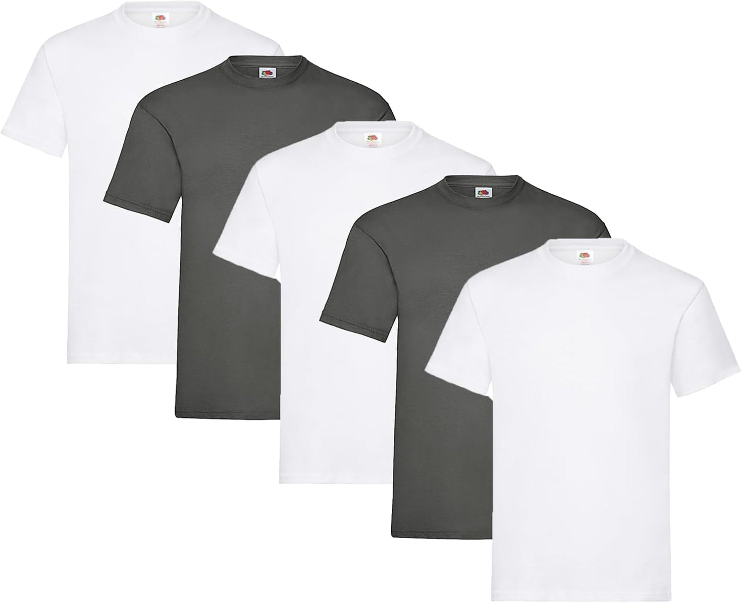 Fruit of the Loom Men's Heavy T-Shirt Pack of 5