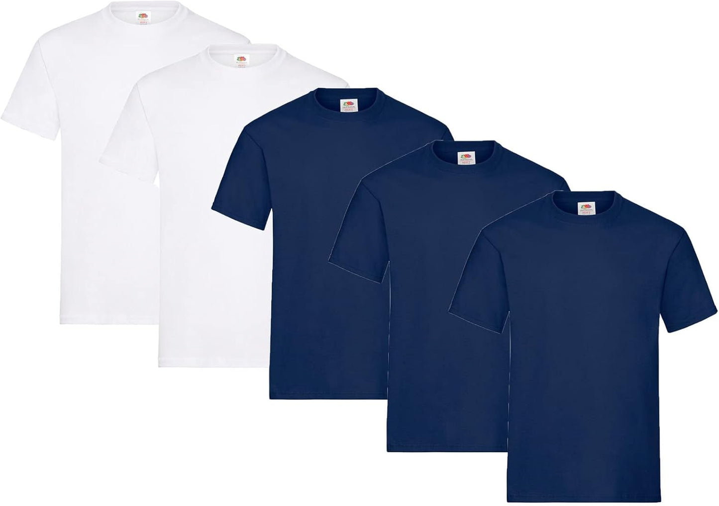 Fruit of the Loom Men's Heavy T-Shirt Pack of 5