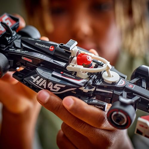 LEGO Speed Champions Ferrari SF-24 F1 Race Car Toy with a Collectible Formula 1 Driver Minifigure - Model Kits for 10+ Year Old Boys & Girls or Adult Motorsport Fans 77242