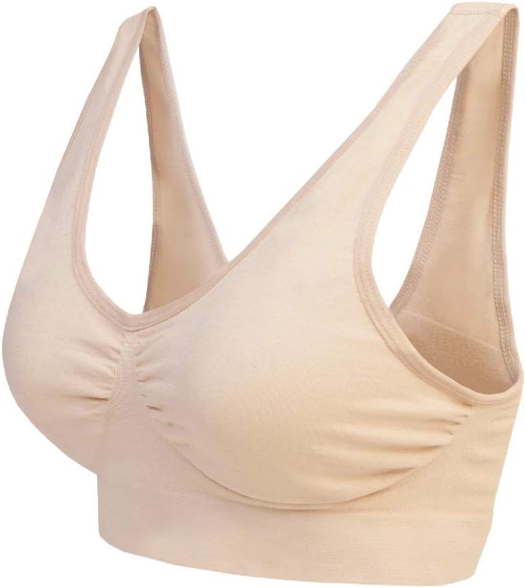 Blu Apparel Multipack Seamless Comfort Bras Sleep Bras Sizes 8-24 Not Padded Wireless
