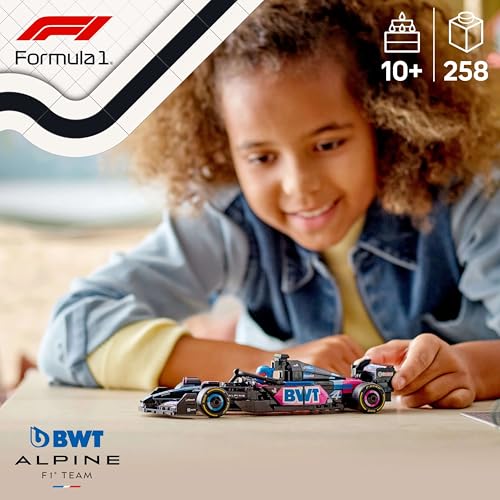 LEGO Speed Champions Ferrari SF-24 F1 Race Car Toy with a Collectible Formula 1 Driver Minifigure - Model Kits for 10+ Year Old Boys & Girls or Adult Motorsport Fans 77242