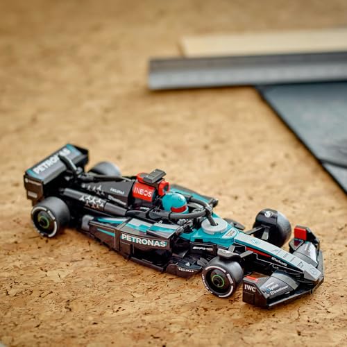 LEGO Speed Champions Ferrari SF-24 F1 Race Car Toy with a Collectible Formula 1 Driver Minifigure - Model Kits for 10+ Year Old Boys & Girls or Adult Motorsport Fans 77242