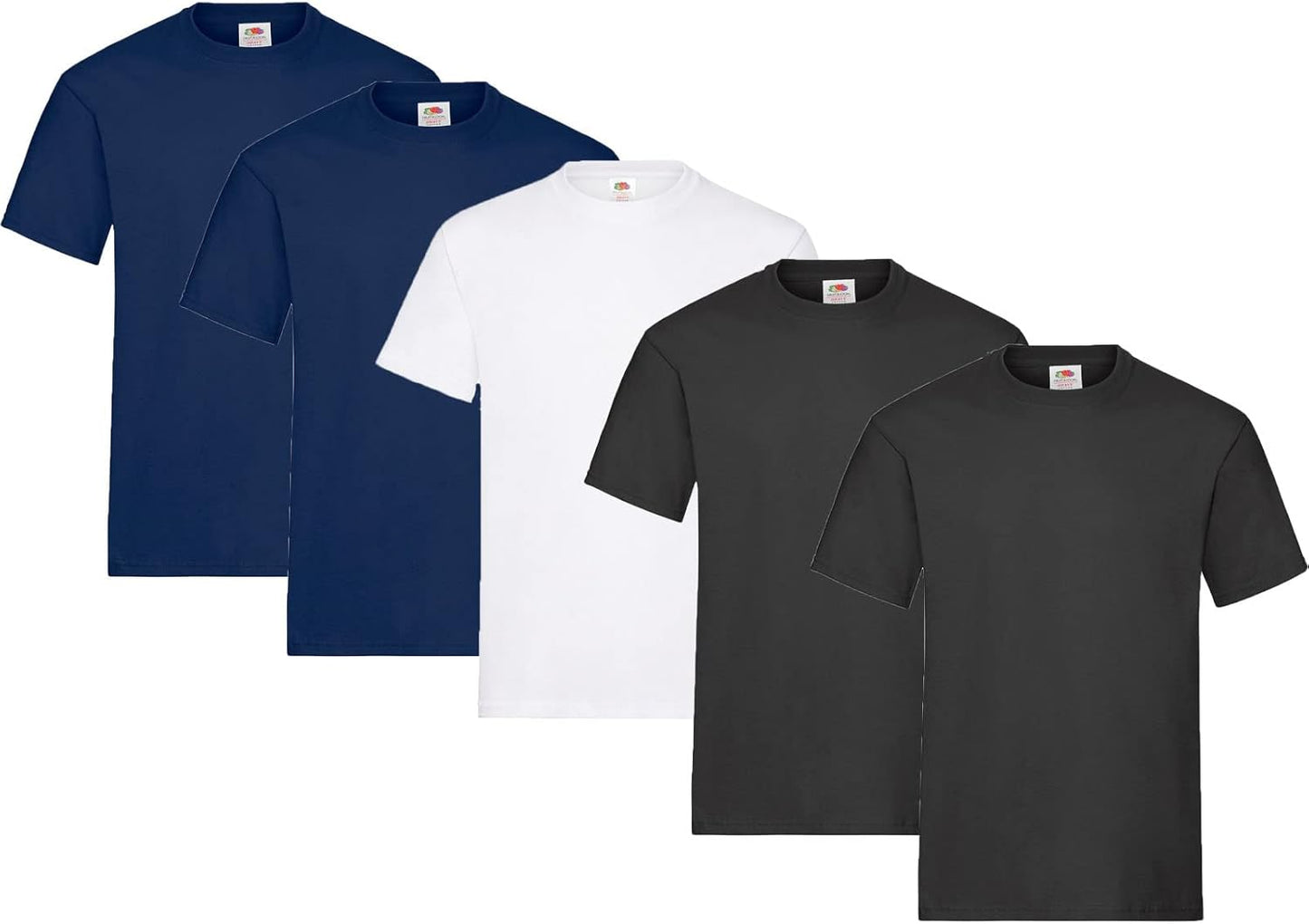 Fruit of the Loom Men's Heavy T-Shirt Pack of 5