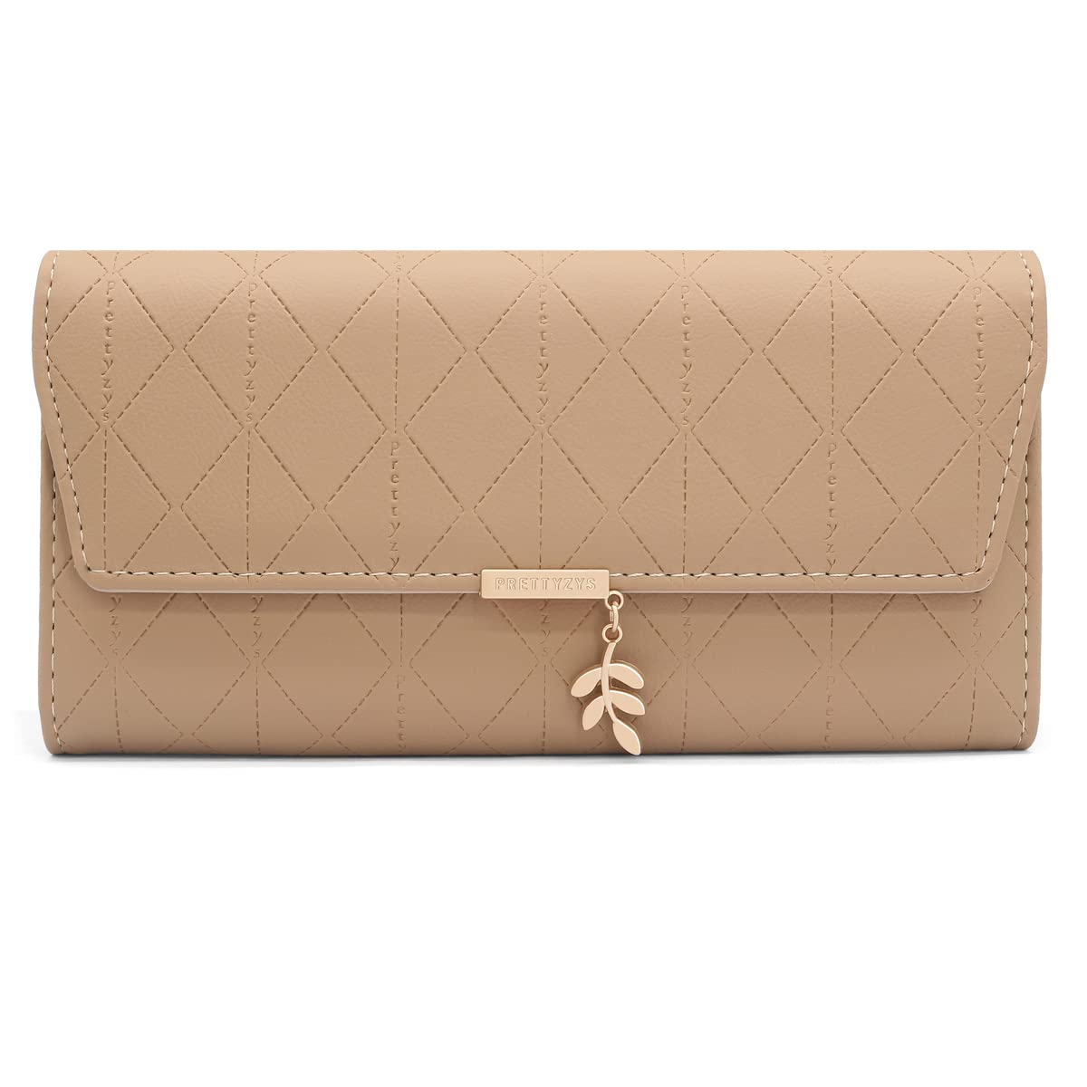 Long Purse for Women PU Leather, Large Capacity PU Leather Women's Wallet Wallet for Women with Multiple Card Slots and Coin Zipper Pocket Ladies Purse Clutch Holder Large Capacity Card Holder (Pink)