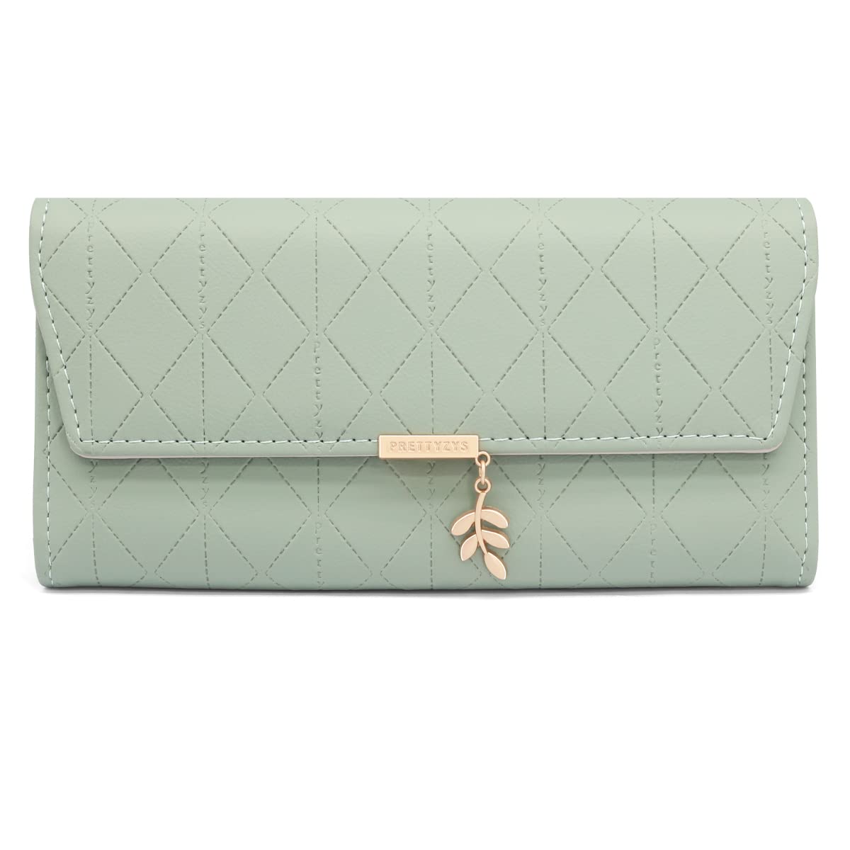 Long Purse for Women PU Leather, Large Capacity PU Leather Women's Wallet Wallet for Women with Multiple Card Slots and Coin Zipper Pocket Ladies Purse Clutch Holder Large Capacity Card Holder (Pink)