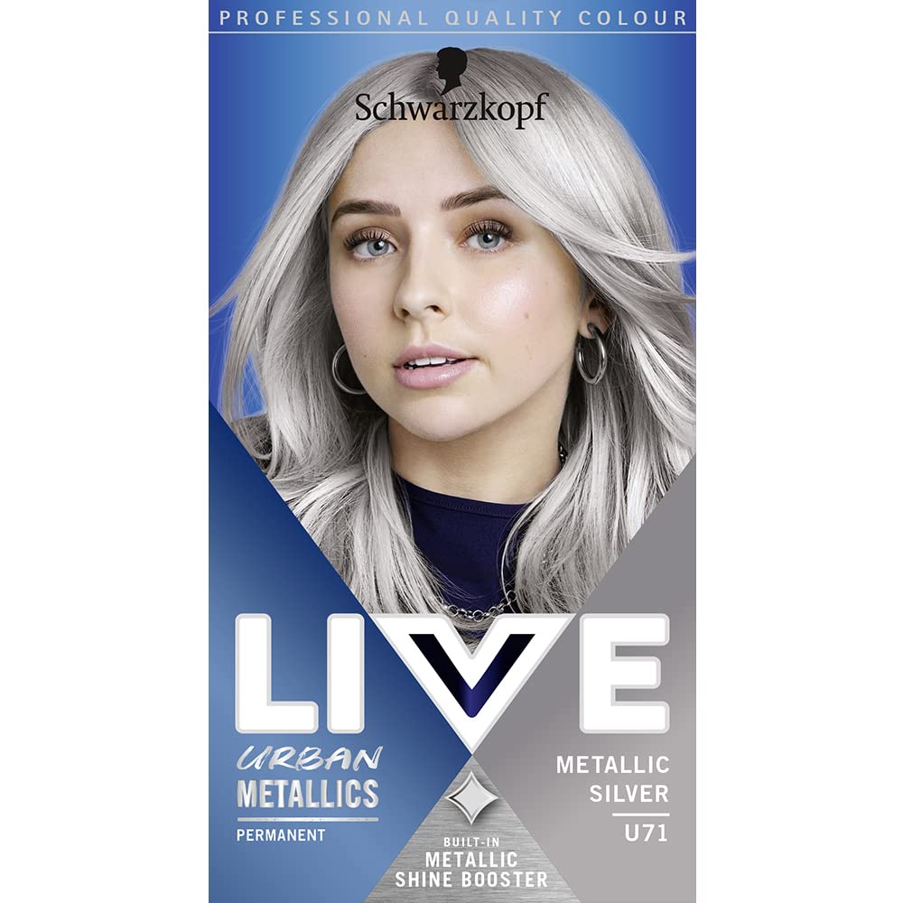 Schwarzkopf LIVE Intense Colour, Long Lasting Permanent Black Hair Dye, With Built-In Vibrancy Serum, Up To 100% Grey Coverage- Deep Black 099
