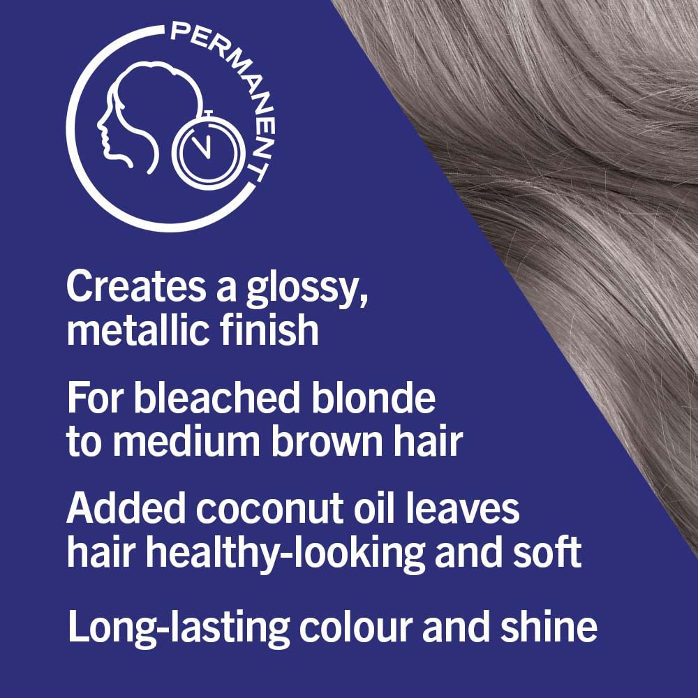 Schwarzkopf LIVE Intense Colour, Long Lasting Permanent Black Hair Dye, With Built-In Vibrancy Serum, Up To 100% Grey Coverage- Deep Black 099