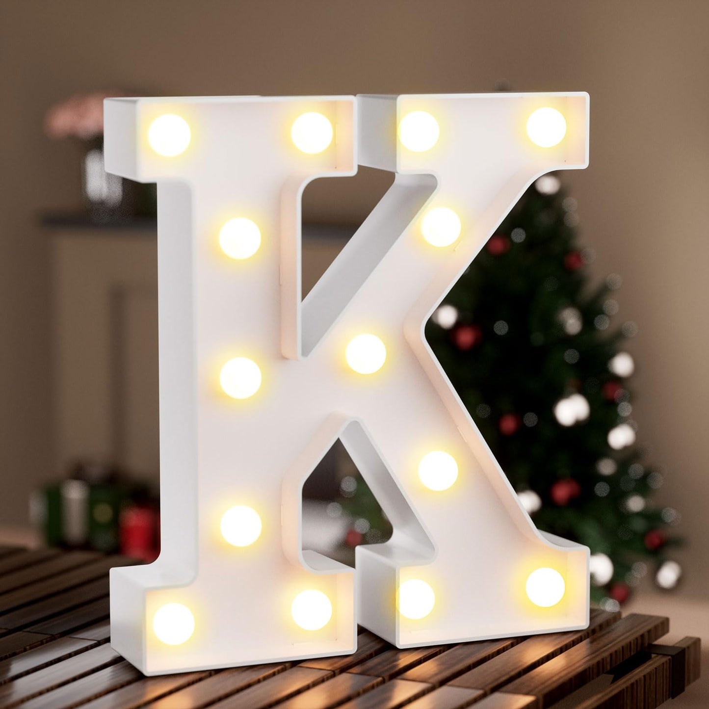 Ledido Light Up Letters Sign LED Birthday Marquee Letters Lights, Night Light Letter Gifts Bayby Girls Boys Birthday Party Wedding Anniversary Home Bedroom Wall Lights Decor 8.8 Inch, Letter A