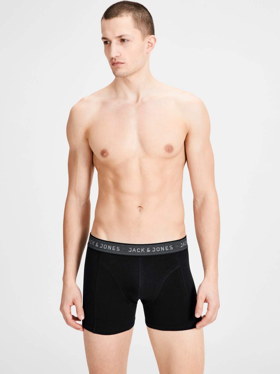 JACK & JONES Men's Trunks 3 Boxer Multipack