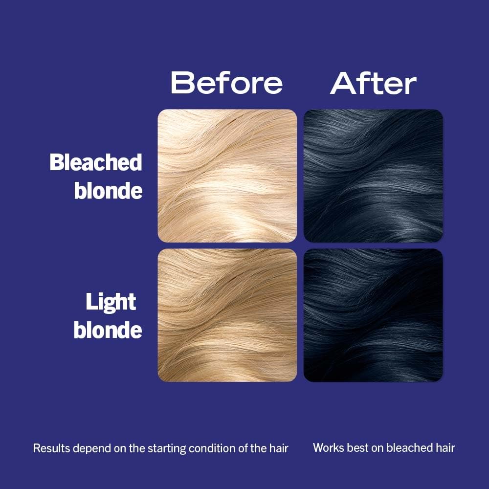 Schwarzkopf LIVE Intense Colour, Long Lasting Permanent Black Hair Dye, With Built-In Vibrancy Serum, Up To 100% Grey Coverage- Deep Black 099