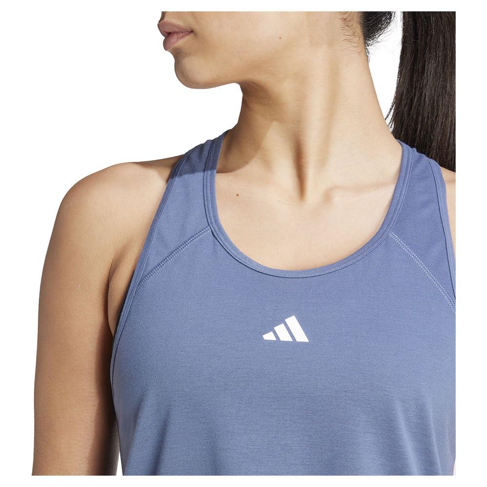 adidas Women's Train Essentials Minimal Branding Racerback Tank Top Tank Top