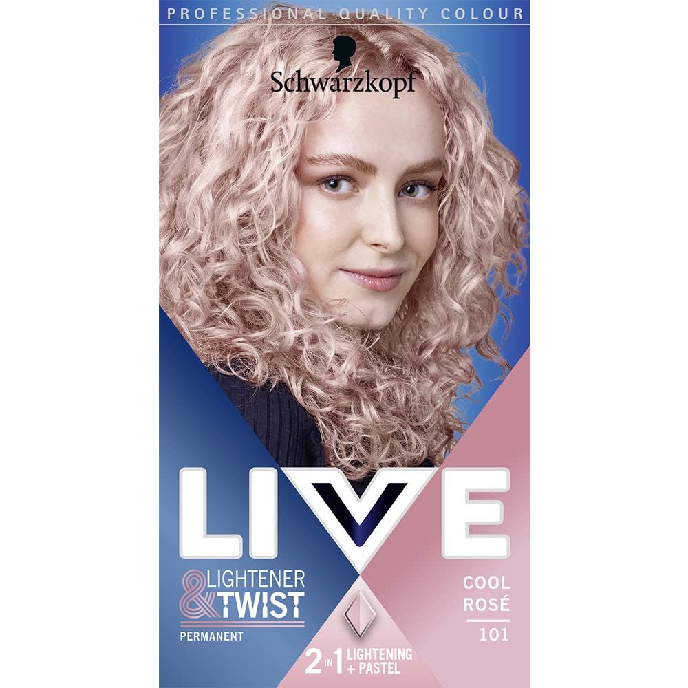Schwarzkopf LIVE Intense Colour, Long Lasting Permanent Black Hair Dye, With Built-In Vibrancy Serum, Up To 100% Grey Coverage- Deep Black 099