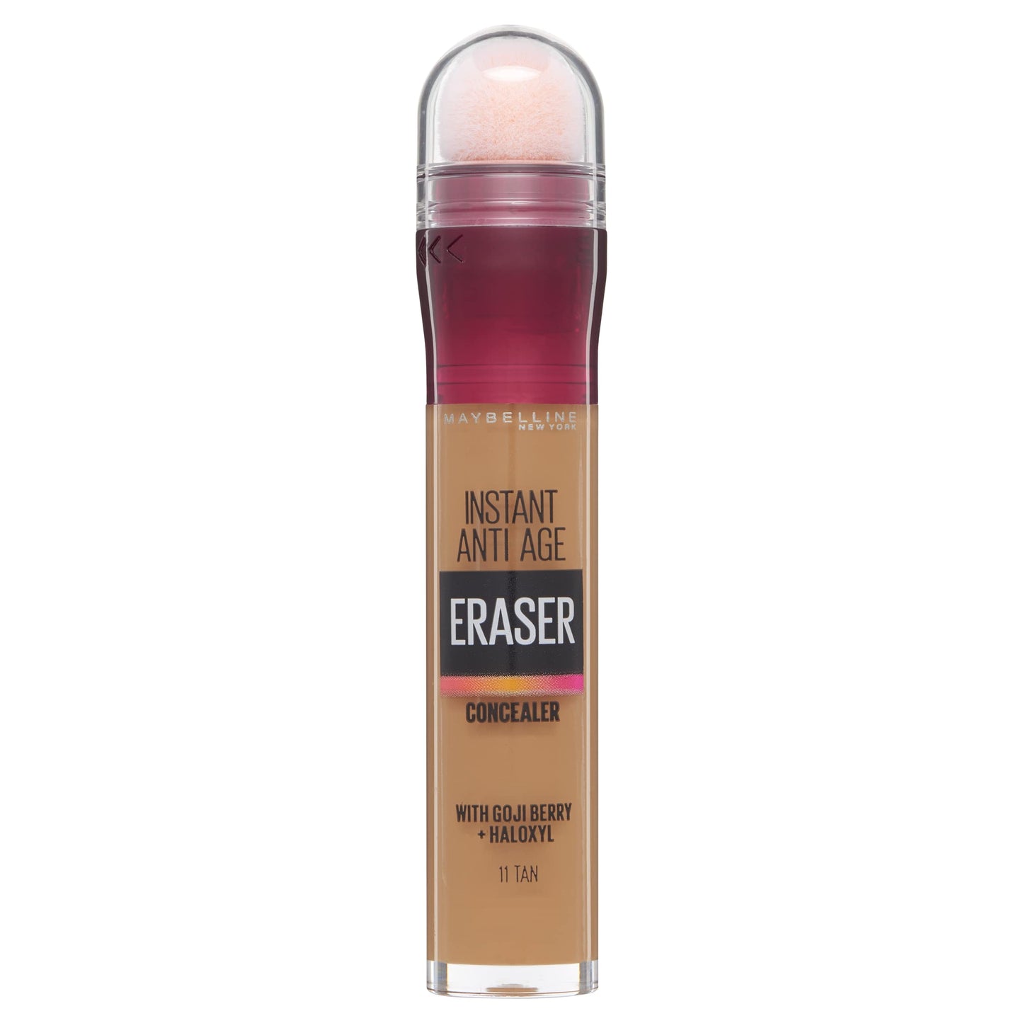 Maybelline Concealer Instant Anti Age Eraser Eye Concealer, Dark Circles and Blemish Concealer, Ultra Blendable Formula 00 Ivory