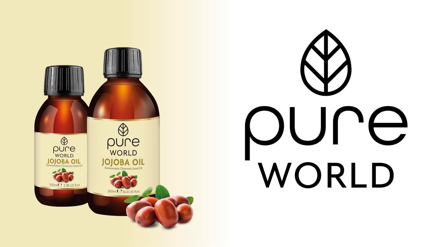 Pure World Natural Castor Oil 250ML Cold & Freshly Pressed 100% Pure and Undiluted Hexane Free Nourish Your Skin and Hair Eyebrows, Nails, Beard, Hair, Eyelash Growth Food Grade