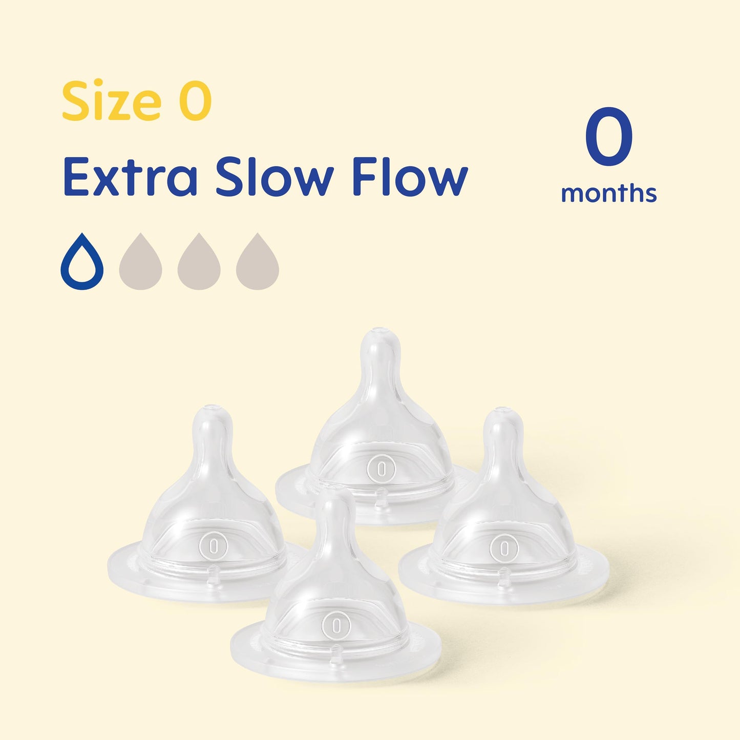 MAM Teats Size 2 | 4 Pack | Medium Flow | Fits All MAM Bottles | Suitable from 2+ Months | Made from SkinSoft Silicone | Baby Accessories for Newborn