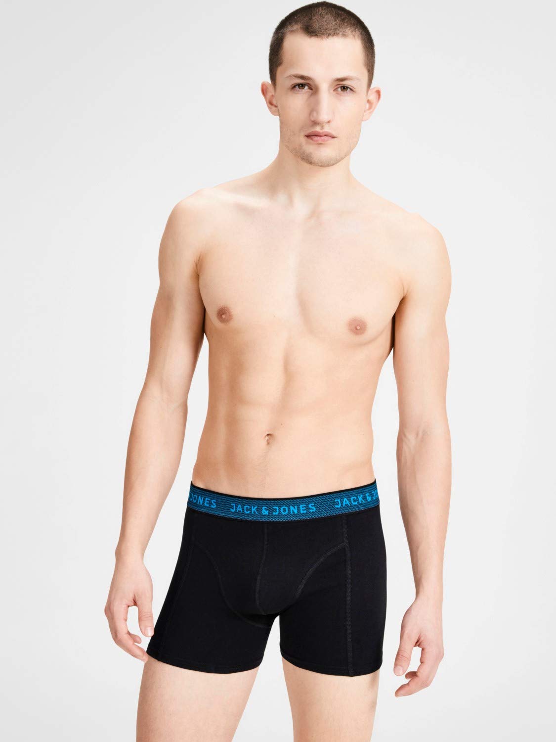 JACK & JONES Men's Trunks 3 Boxer Multipack