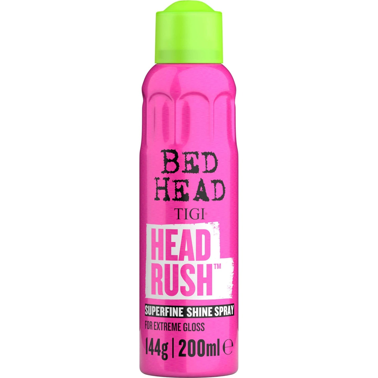 Bed Head by TIGI Headrush Shine Spray – Lightweight Shine Spray for Smooth, Glossy Hair – 200 ml