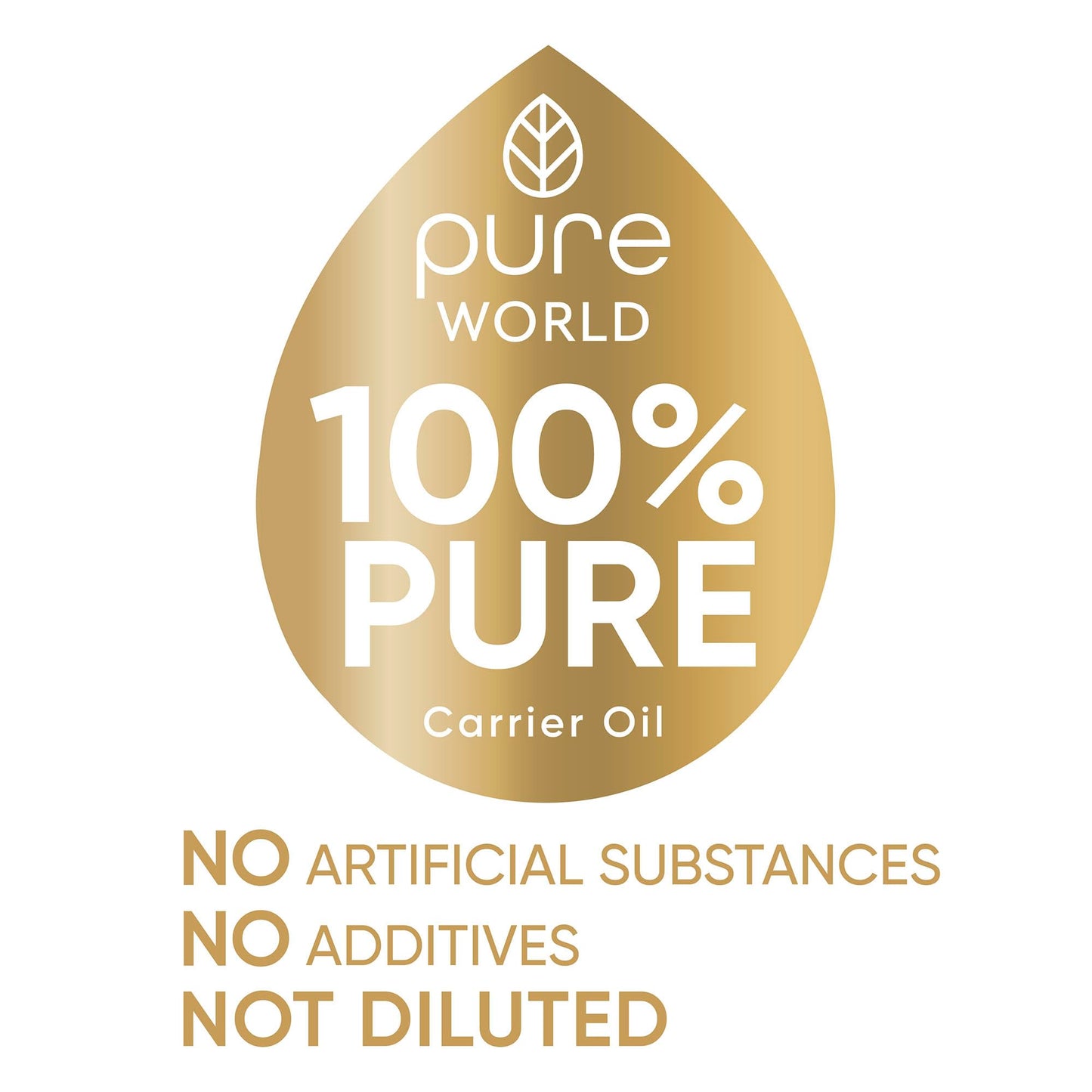 Pure World Natural Castor Oil 250ML Cold & Freshly Pressed 100% Pure and Undiluted Hexane Free Nourish Your Skin and Hair Eyebrows, Nails, Beard, Hair, Eyelash Growth Food Grade