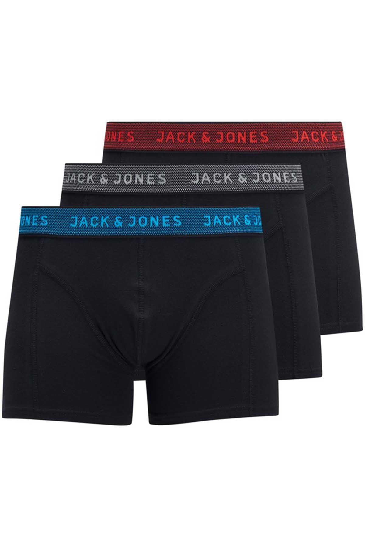 JACK & JONES Men's Trunks 3 Boxer Multipack