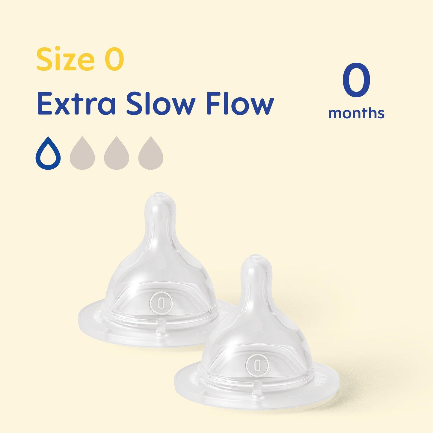MAM Teats Size 3 | 2 Pack | Fast Flow | Suitable from 4+ Months | Fits All MAM Bottles | Made from SkinSoft Silicone | Baby Accessories
