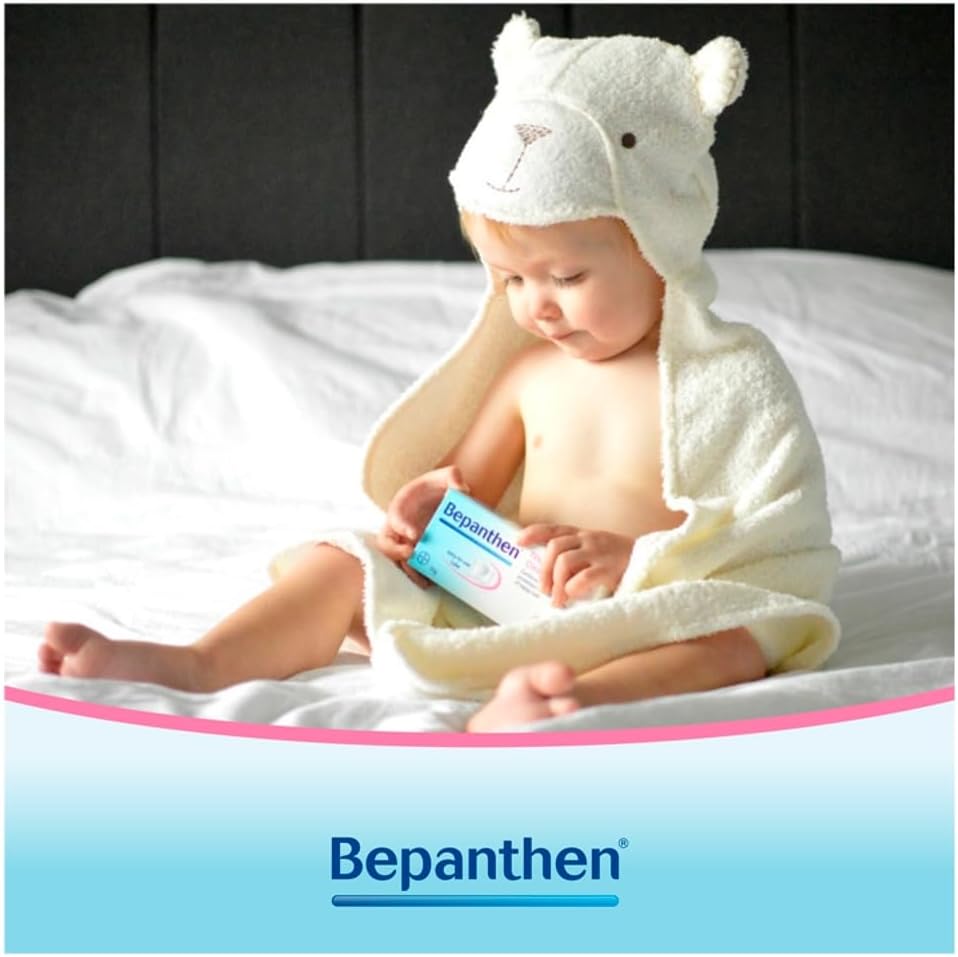 Bepanthen Nappy Care Ointment | Nappy Cream with Provitamin B5 | Suitable for Newborns Skin, 100 g (Packing May Vary).