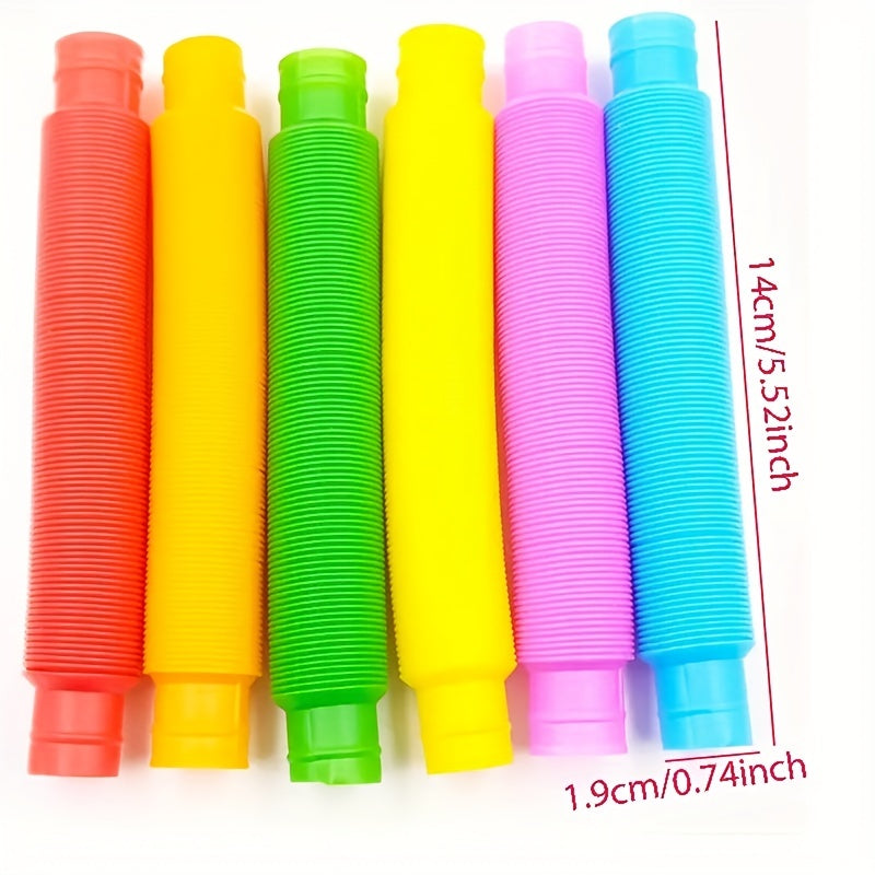10pcs Sensory Pop Tubes Toy Set | Fidget & Learning Toys for Kids