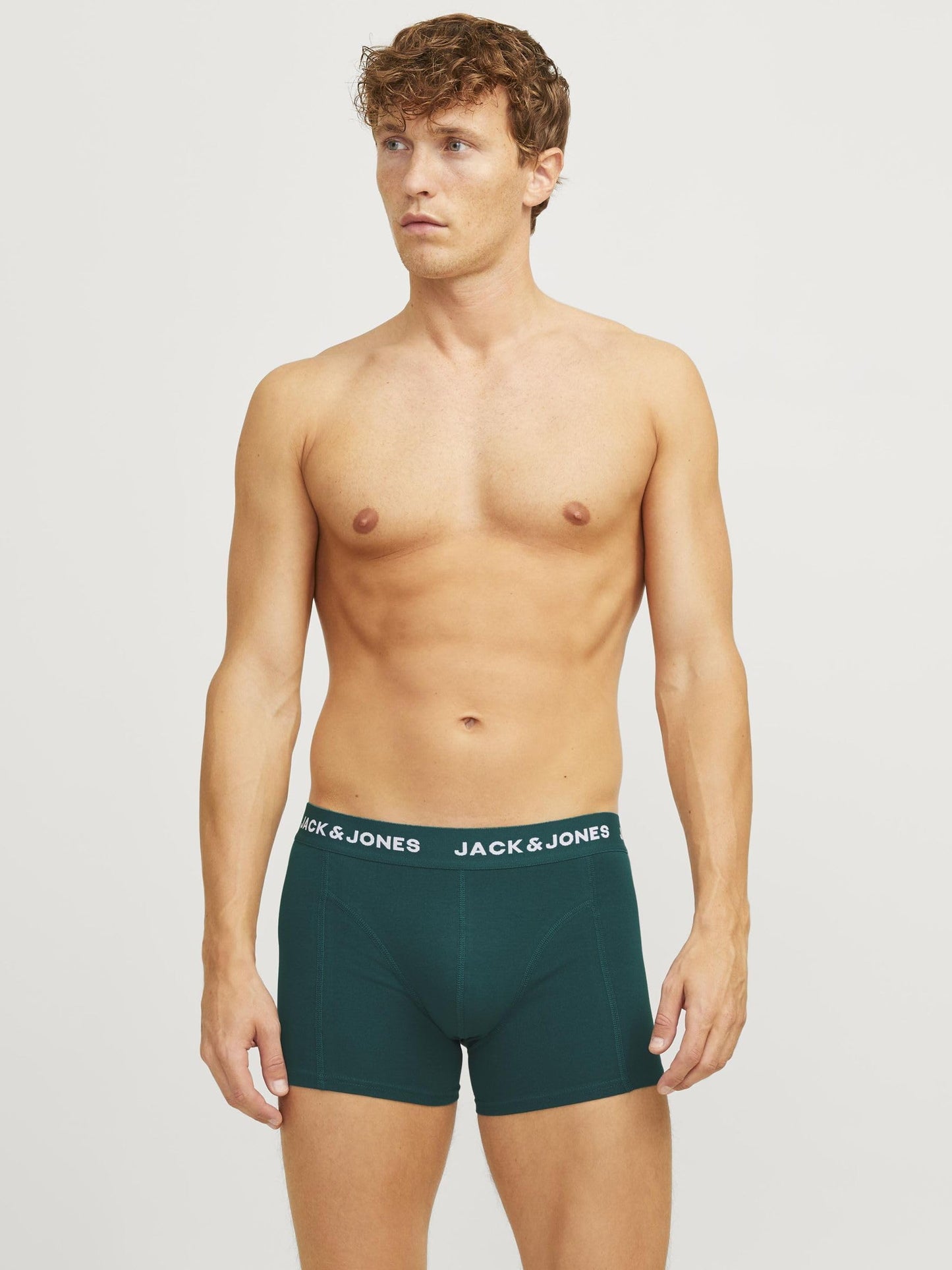JACK & JONES Men's Trunks 3 Boxer Multipack