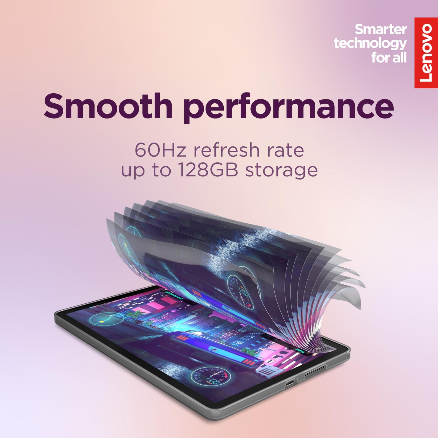 Lenovo Tab M11 Android Tablet | 11 Inch Full HD 1200p | 128 GB | Lenovo Tab Pen | WiFi | 4 GB RAM | Luna Grey | Designed for Portable Entertainment