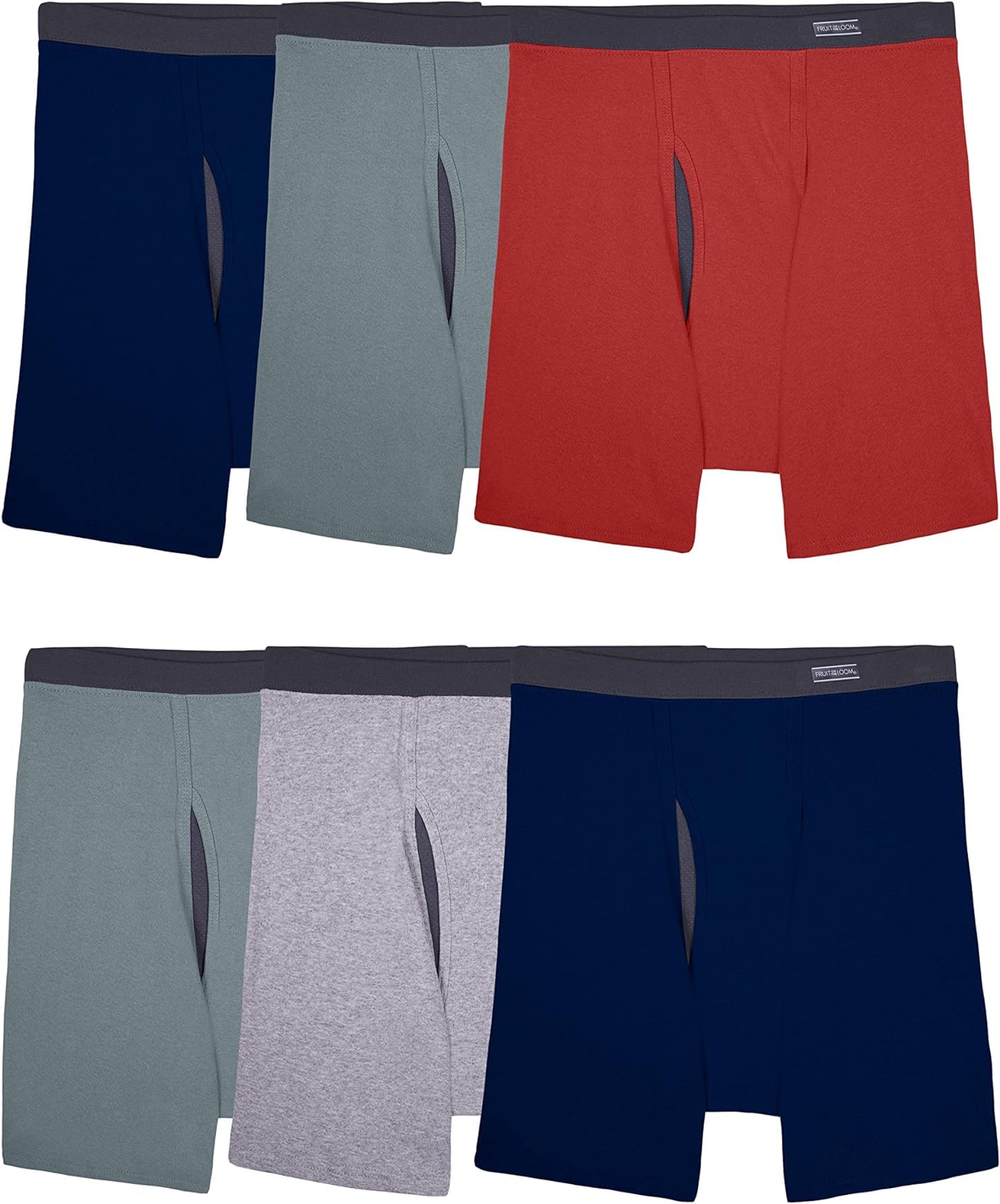 Fruit of the Loom Men's Coolzone Boxer Briefs (Assorted Colors) (Pack of 7)
